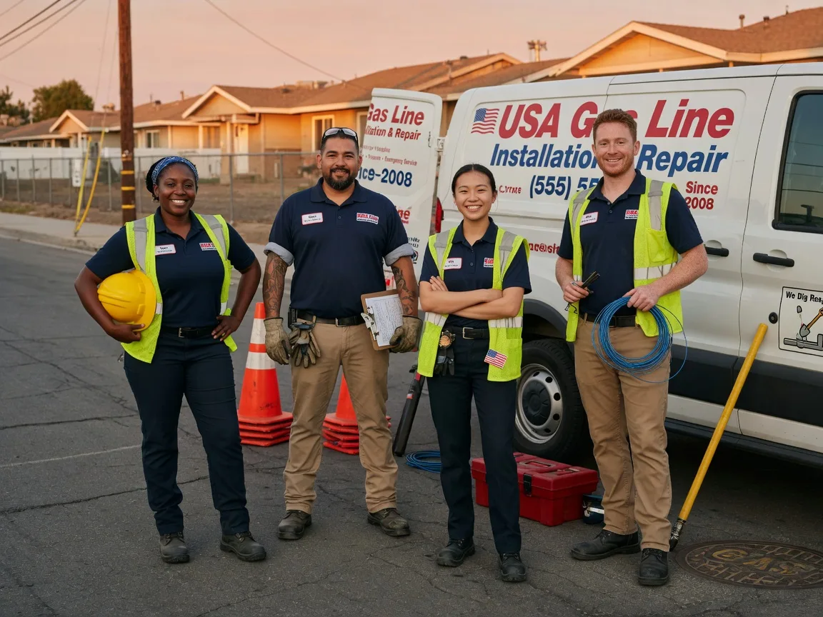 Gas Line Installation company in Lawrence, MS